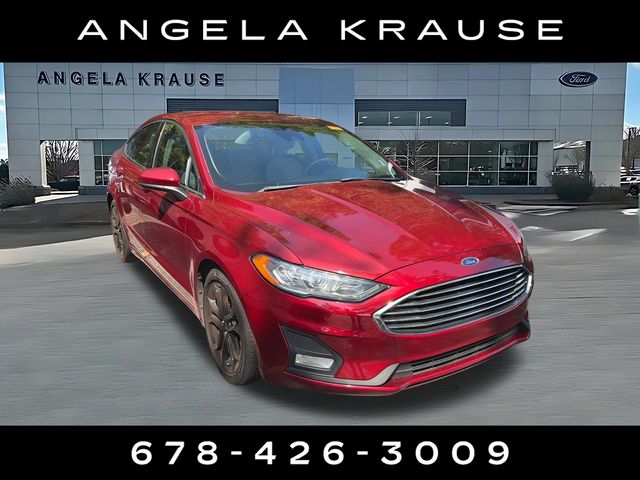 Ruby Red Metallic 2019 Ford Fusion Sedan Front-Wheel Drive 6-Speed Automatic