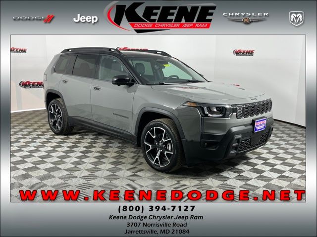 Sting-Gray Clearcoat 2026 Jeep Cherokee SUV / Crossover Four-Wheel Drive Continuously Variable Transmission