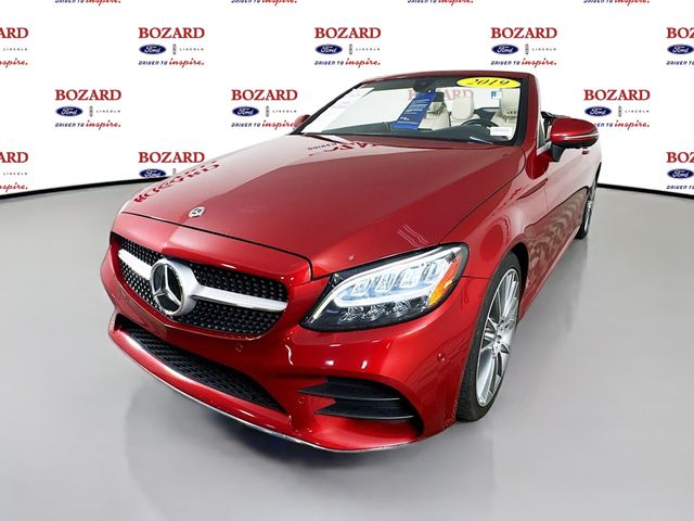 2019 Red Mercedes-Benz C-Class C 300 RWD Convertible