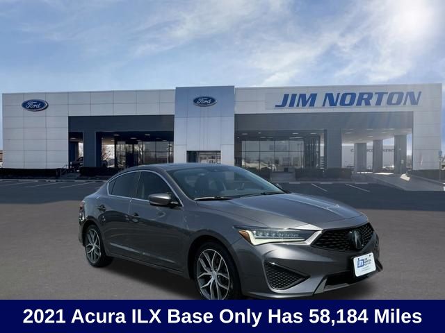Gray (Modern Steel Metallic) 2021 Acura ILX Sedan Front-Wheel Drive 8-Speed Dual Clutch