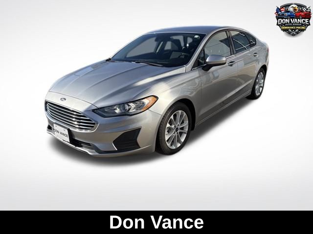 Silver Metallic 2020 Ford Fusion Hybrid SE FWD Sedan Front-Wheel Drive Continuously Variable Transmission
