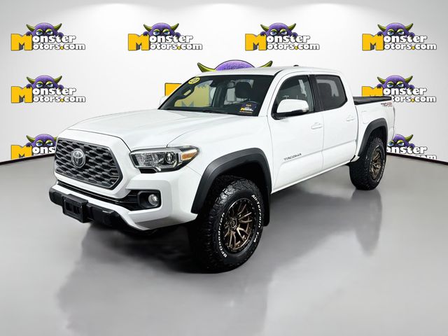 White 2020 Toyota Tacoma Pickup Truck Four-Wheel Drive 6-Speed Automatic