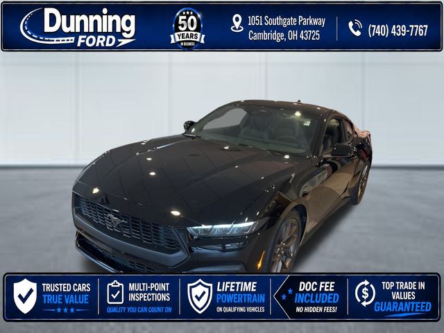 Shadow Black 2026 Ford Mustang Coupe Rear-Wheel Drive Automatic