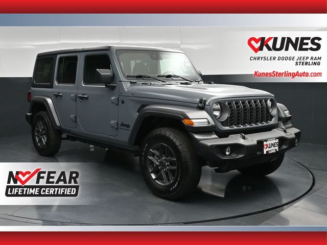 Anvil Clear Coat 2025 Jeep Wrangler SUV / Crossover Four-Wheel Drive 8-Speed Automatic
