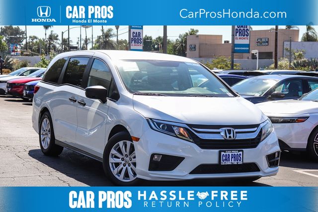 Platinum White Pearl 2020 Honda Odyssey Minivan Front-Wheel Drive Automatic