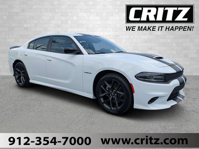 White Knuckle Clearcoat 2021 Dodge Charger Sedan Rear-Wheel Drive 8-Speed Automatic