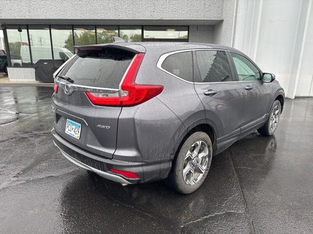 2017 Modern Steel Metallic Honda CR-V EX-L AWD SUV