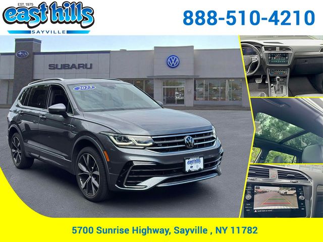 Platinum Gray Metallic 2023 Volkswagen Tiguan SUV / Crossover All-Wheel Drive 8-Speed Automatic