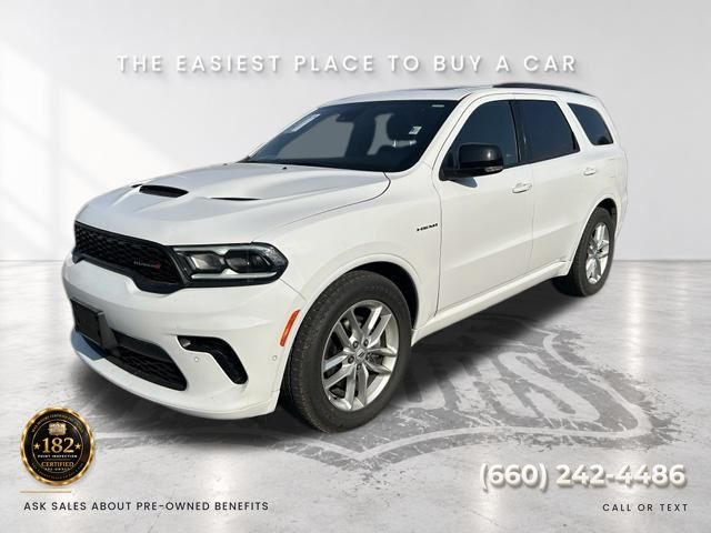 White Knuckle Clearcoat 2025 Dodge Durango SUV / Crossover All-Wheel Drive 8-Speed Automatic