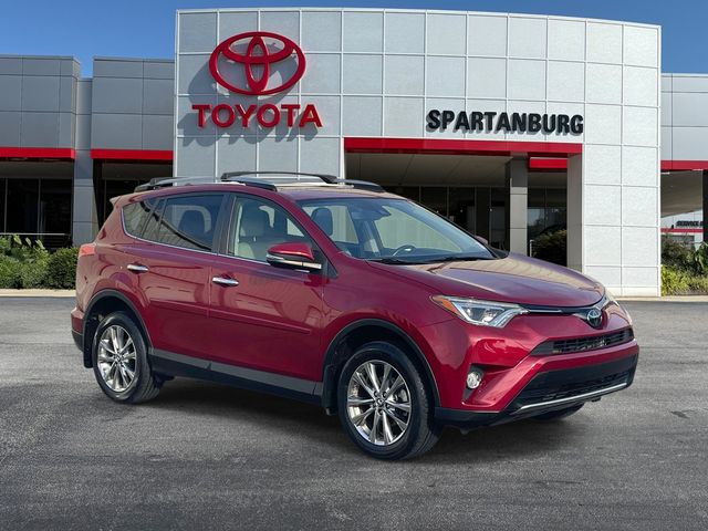 Red (Ruby Flare Pearl) 2018 Toyota RAV4 Limited AWD SUV / Crossover All-Wheel Drive 6-Speed Automatic