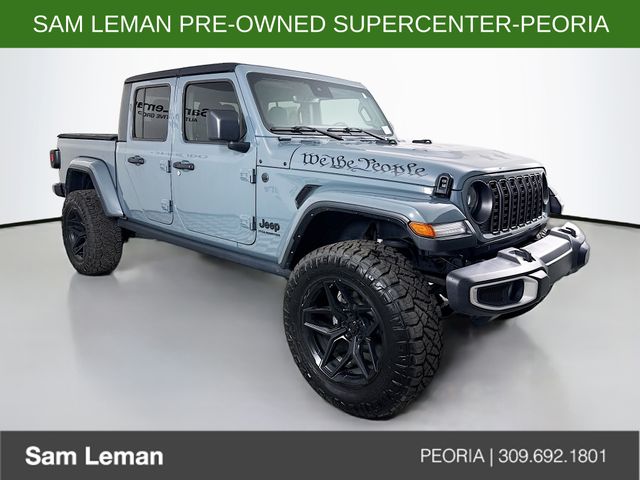 Anvil Clear Coat 2024 Jeep Gladiator Sport Crew Cab 4WD Pickup Truck Four-Wheel Drive 8-Speed Automatic