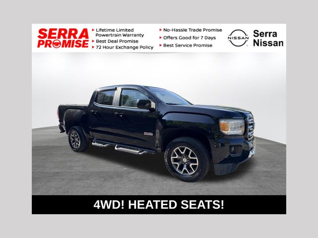 Onyx Black 2016 GMC Canyon Pickup Truck Four-Wheel Drive 6-Speed Automatic