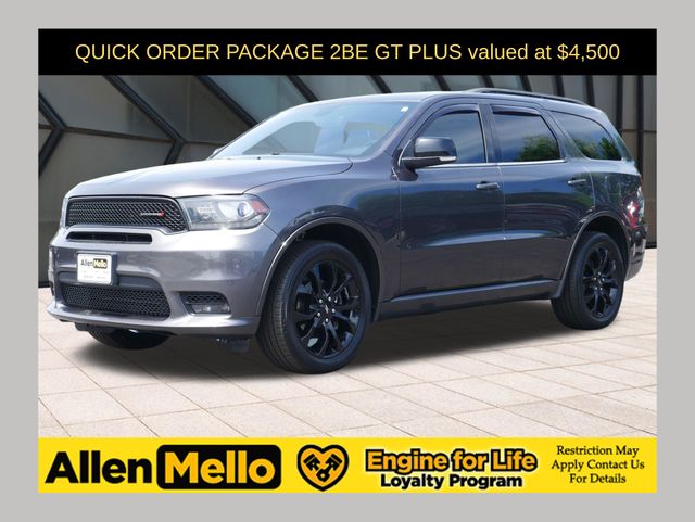 Granite Metallic Clearcoat 2020 Dodge Durango GT Plus AWD SUV / Crossover All-Wheel Drive 8-Speed Automatic