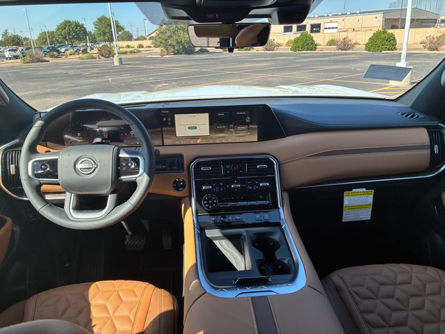 2026 Nissan Armada Platinum Reserve White at McGavock Nissan of Amarillo