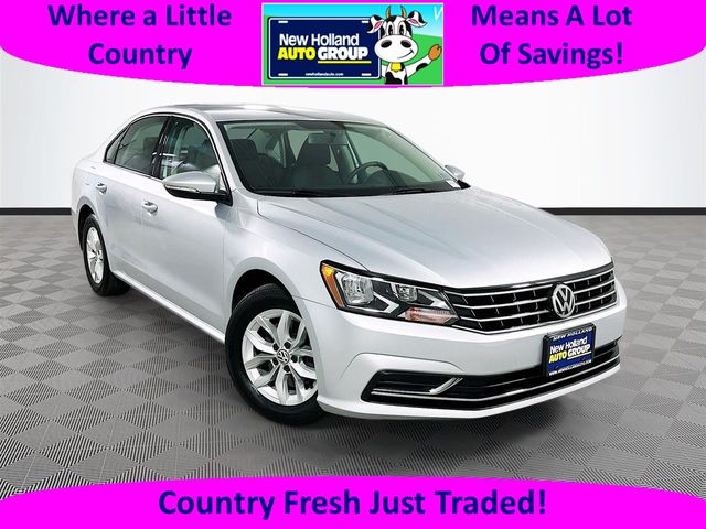 Reflex Silver Metallic 2018 Volkswagen Passat 2.0T S FWD Sedan Front-Wheel Drive 6-Speed Automatic