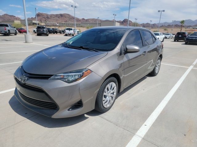 Falcon Gray Metallic 2019 Toyota Corolla LE Sedan Front-Wheel Drive Continuously Variable Transmission
