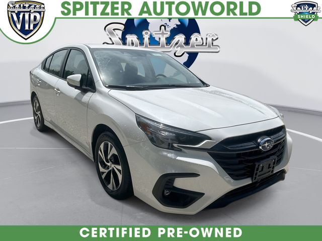 Crystal White Pearl 2025 Subaru Legacy Sedan All-Wheel Drive Continuously Variable Transmission