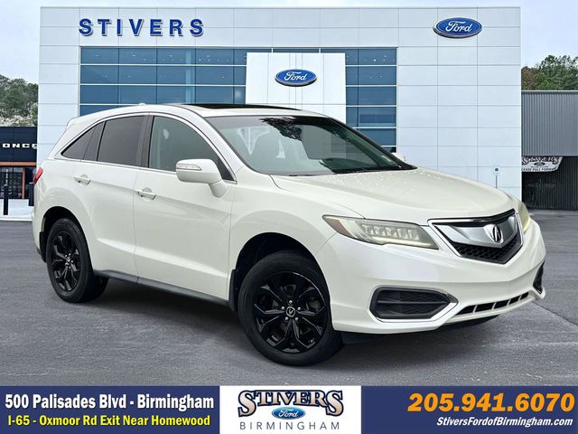 White Diamond Pearl 2017 Acura RDX SUV / Crossover Front-Wheel Drive 6-Speed Automatic