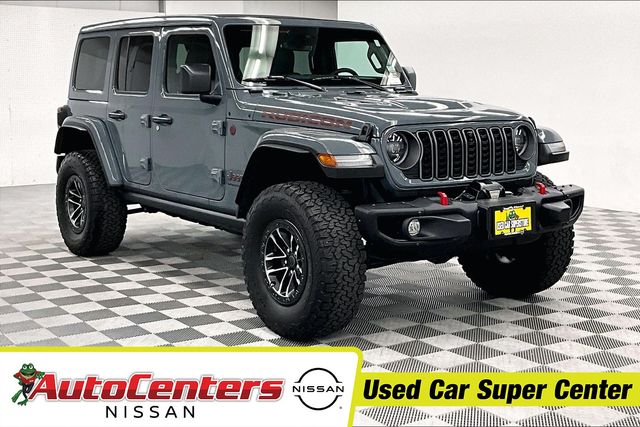 Anvil Clear Coat 2024 Jeep Wrangler Rubicon X 4-Door 4WD SUV / Crossover Four-Wheel Drive 6-Speed Manual