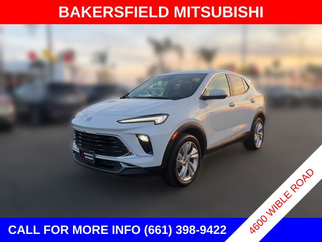 Summit White 2025 Buick Encore GX SUV / Crossover Front-Wheel Drive Continuously Variable Transmission