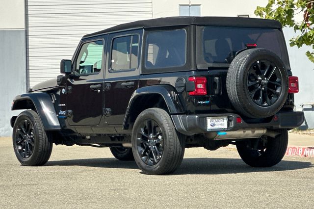 Used 2024 Black Jeep Sahara 4xe image 6