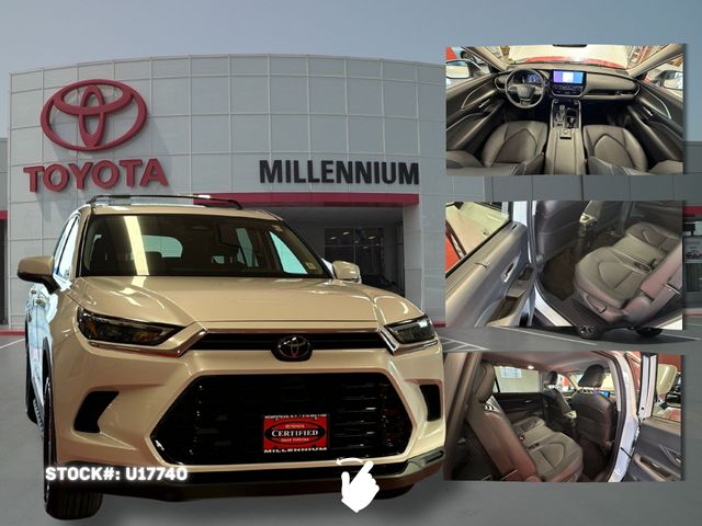 White (Wind Chill Pearl) 2025 Toyota Grand Highlander XLE AWD SUV / Crossover All-Wheel Drive 8-Speed Automatic