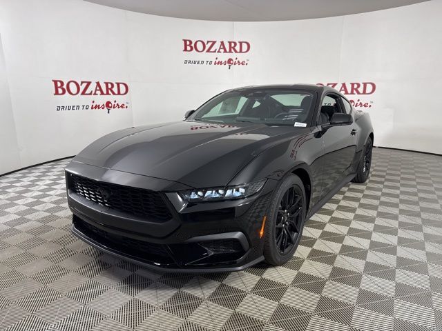 2025 Shadow Black Ford Mustang EcoBoost RWD Coupe