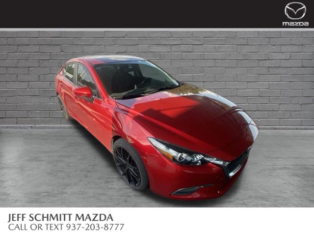 Soul Red Metallic 2017 Mazda MAZDA3 Sedan Front-Wheel Drive 6-Speed Automatic