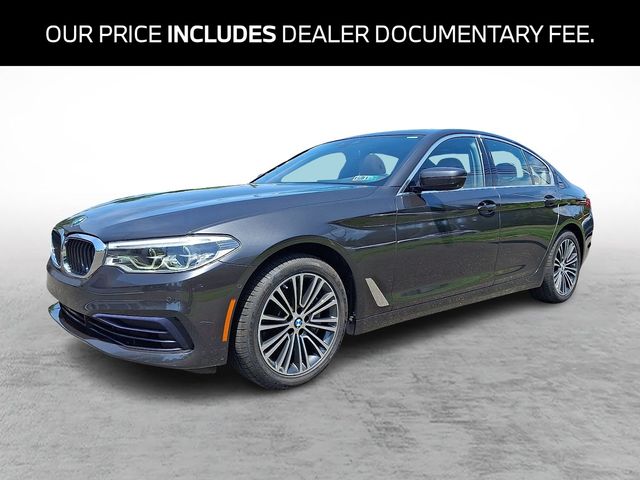 Gray (Dark Graphite Metallic) 2020 BMW 5 Series Sedan All-Wheel Drive 8-Speed Automatic