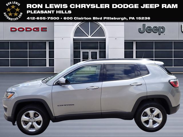 Billet Silver Metallic Clearcoat 2020 Jeep Compass SUV / Crossover Four-Wheel Drive 9-Speed Automatic