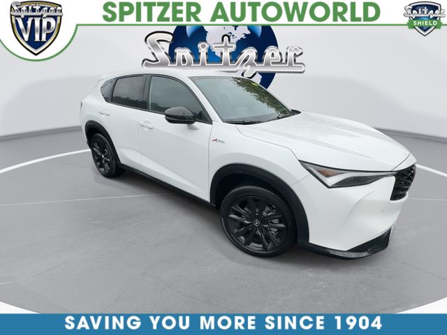 2026 Acura ADX A-Spec Advance Package Silver at Spitzer Acura