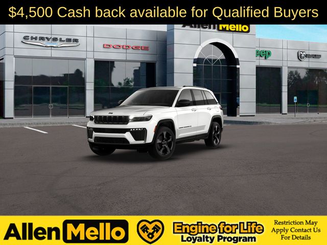 Bright White Clearcoat 2026 Jeep Grand Cherokee SUV / Crossover Four-Wheel Drive 8-Speed Automatic