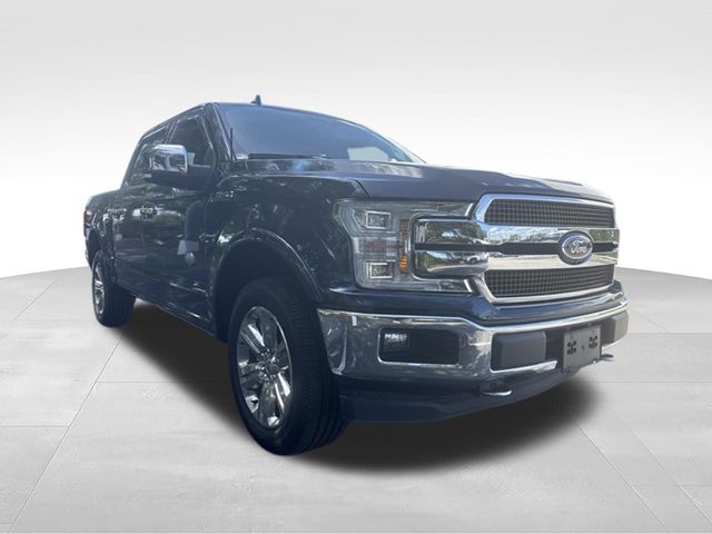 Blue 2019 Ford F-150 Pickup Truck Four-Wheel Drive Automatic