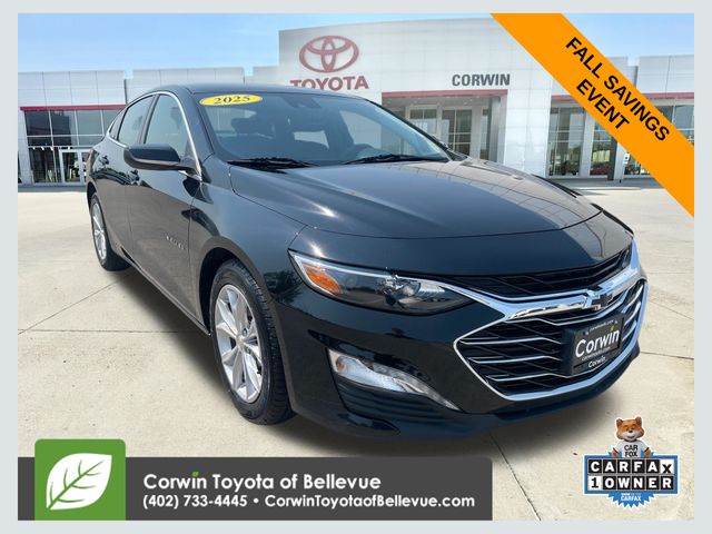 Mosaic Black Metallic 2025 Chevrolet Malibu Sedan Front-Wheel Drive Continuously Variable Transmission