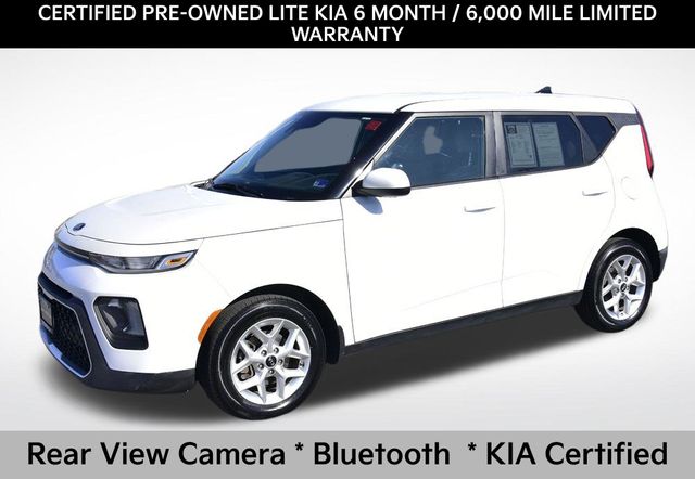 Snow White Pearl 2020 Kia Soul S FWD SUV / Crossover Front-Wheel Drive Continuously Variable Transmission