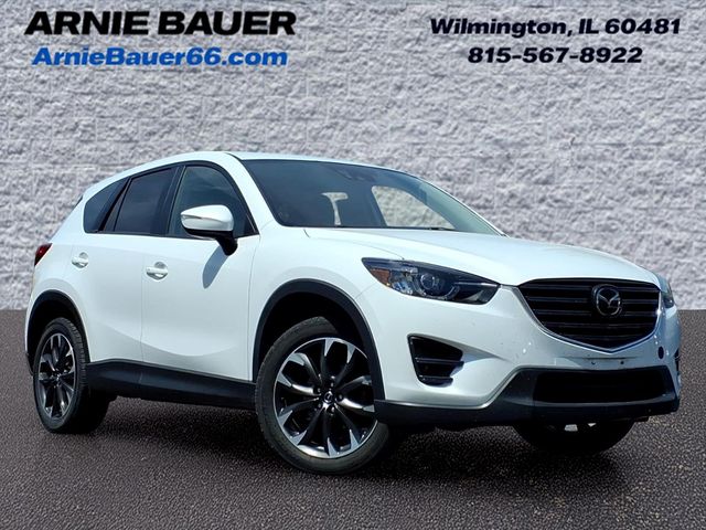 Crystal White Pearl Mica 2016 Mazda CX-5 Grand Touring AWD SUV / Crossover All-Wheel Drive 6-Speed Automatic