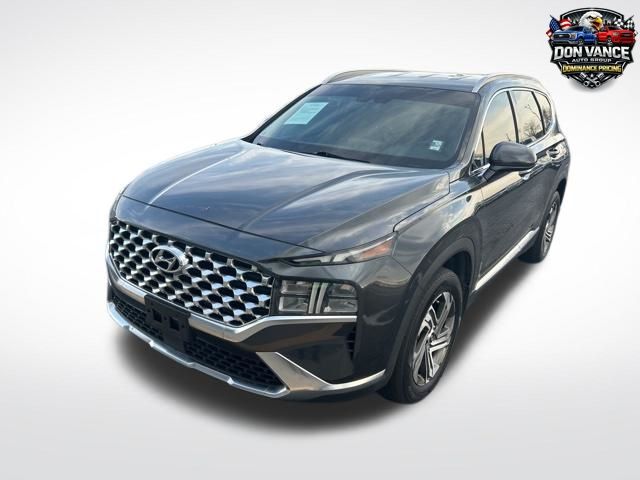 Portofino Gray 2022 Hyundai Santa Fe SEL FWD SUV / Crossover Front-Wheel Drive 8-Speed Automatic