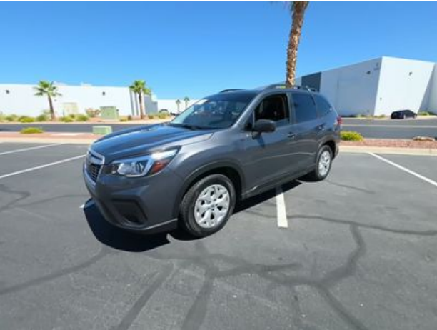 Gray Metallic 2020 Subaru Forester SUV / Crossover All-Wheel Drive Continuously Variable Transmission
