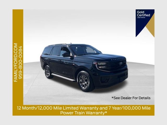 Black Metallic 2025 Ford Expedition Active 4WD SUV / Crossover Four-Wheel Drive Automatic