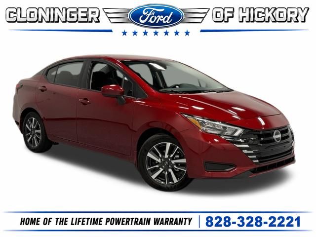 Red (Scarlet Ember Tintcoat) 2025 Nissan Versa Sedan Front-Wheel Drive Continuously Variable Transmission