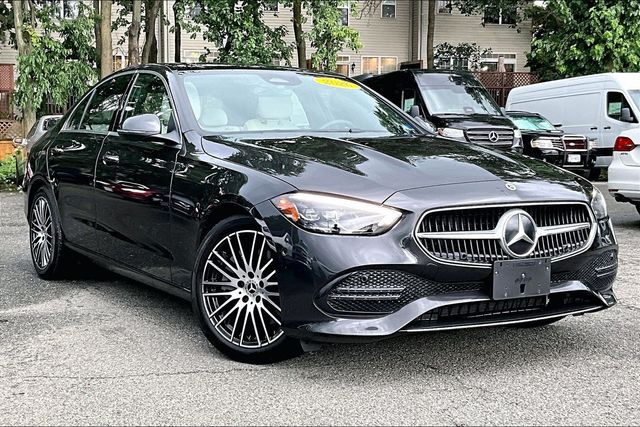Gray Metallic 2026 Mercedes-Benz C-Class Sedan All-Wheel Drive 9-Speed Automatic