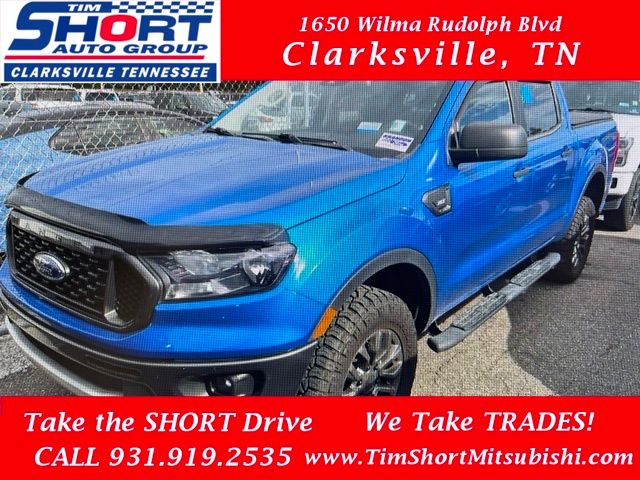 Blue Metallic 2021 Ford Ranger Pickup Truck 4X2 Automatic