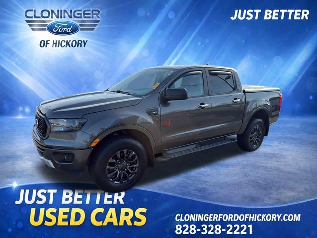 Gray (Magnetic Metallic) 2019 Ford Ranger XLT SuperCrew RWD Pickup Truck 4X2 Automatic