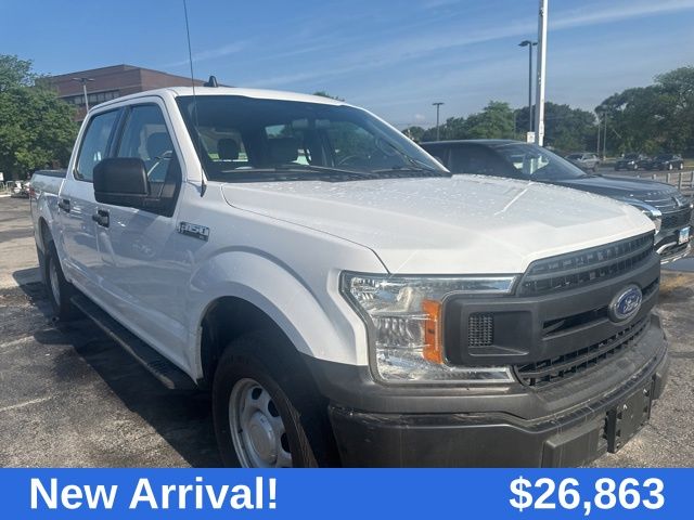 Oxford White 2020 Ford F-150 XL SuperCrew 4WD Pickup Truck Four-Wheel Drive 6-Speed Automatic