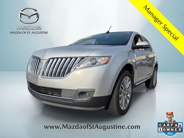Ingot Silver 2013 Lincoln MKX SUV / Crossover Front-Wheel Drive 6-Speed Automatic