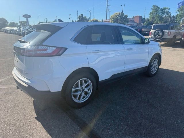 2022 Oxford White Ford Edge SEL AWD SUV