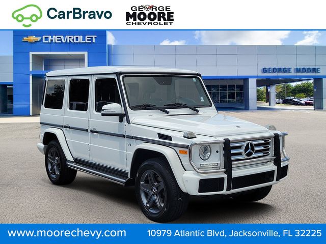 White 2018 Mercedes-Benz G-Class SUV / Crossover All-Wheel Drive 7-Speed Automatic