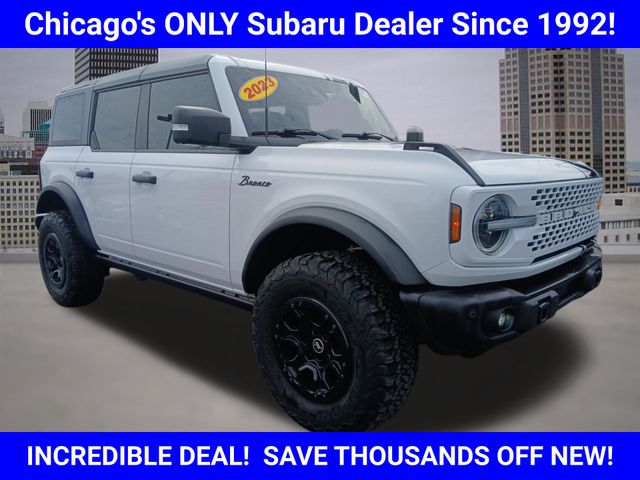 Oxford White 2023 Ford Bronco Badlands Advanced 4-Door 4WD SUV / Crossover Four-Wheel Drive Automatic