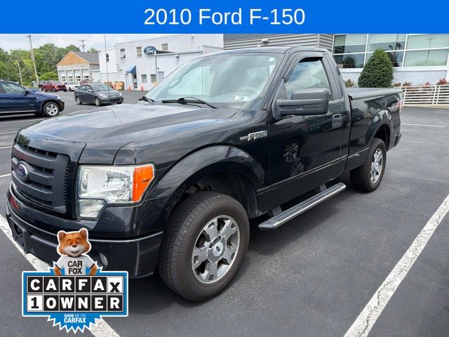Black 2010 Ford F-150 Pickup Truck 4-Speed Automatic Overdrive