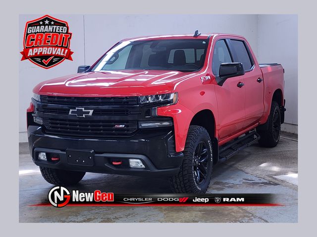 Red Hot 2019 Chevrolet Silverado 1500 Pickup Truck Four-Wheel Drive 8-Speed Automatic